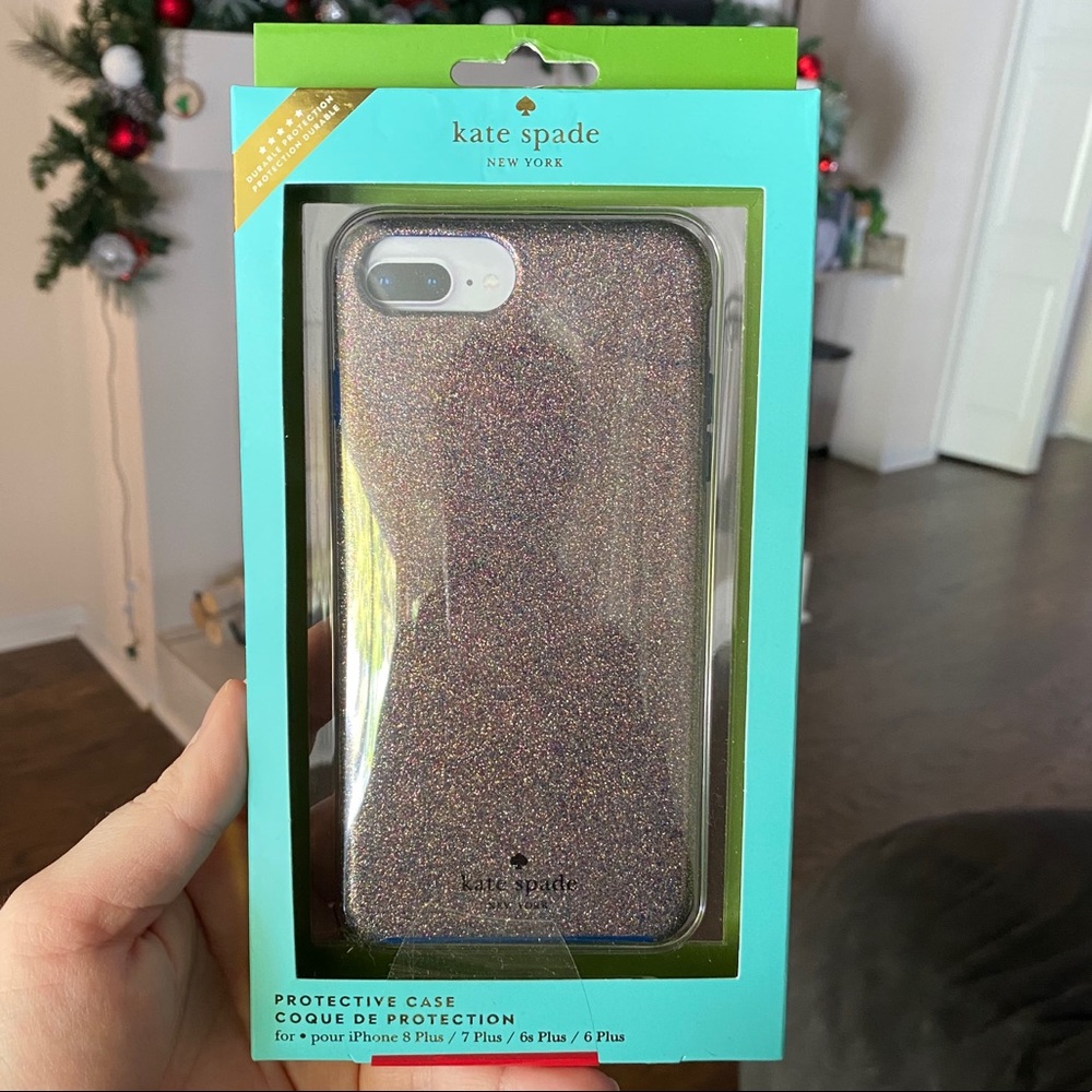 Kate Spade Glitter iPhone Case Plus (8, 6, 6s, 6)